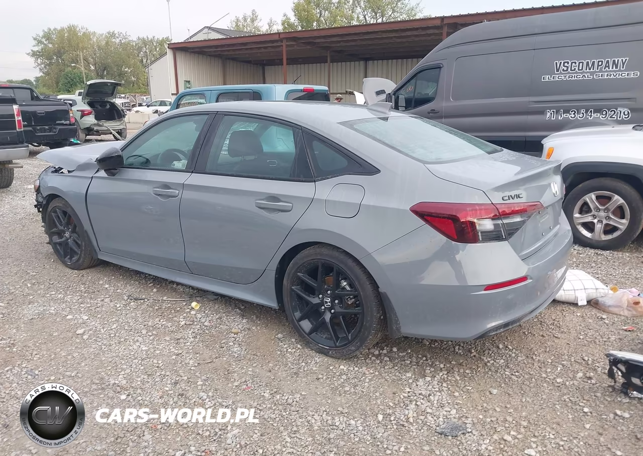 2026 Honda Civic Sport VIN:2HGFE2F54TH554248 - 3