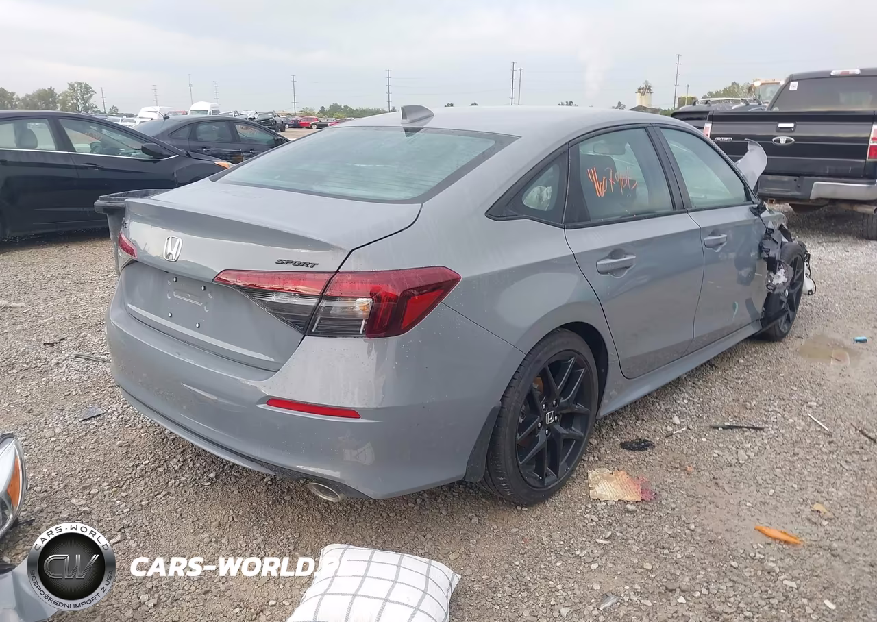 2026 Honda Civic Sport VIN:2HGFE2F54TH554248 - 4