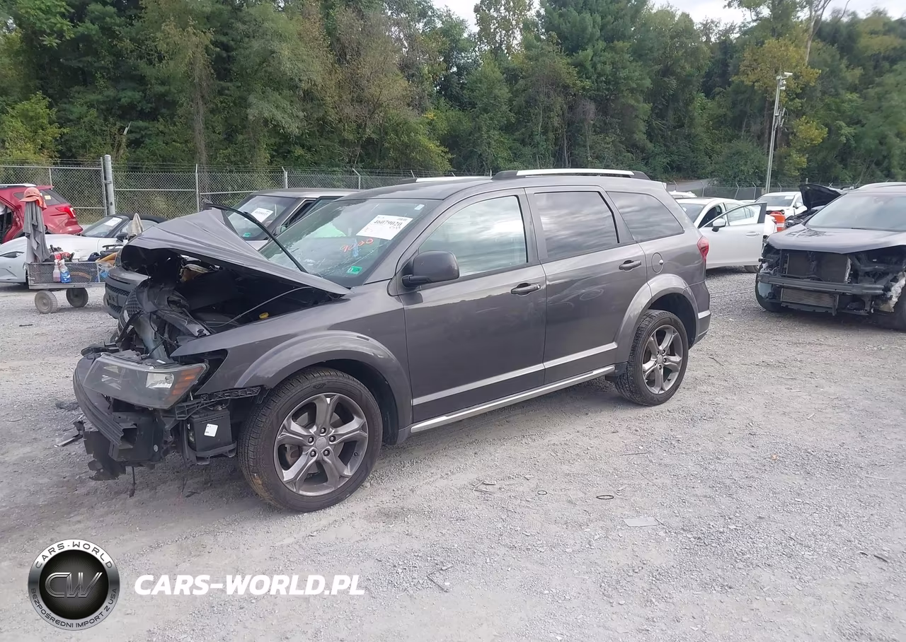 2017 Dodge Journey Crossroad Plus Awd VIN:3C4PDDGG1HT555793 - 2