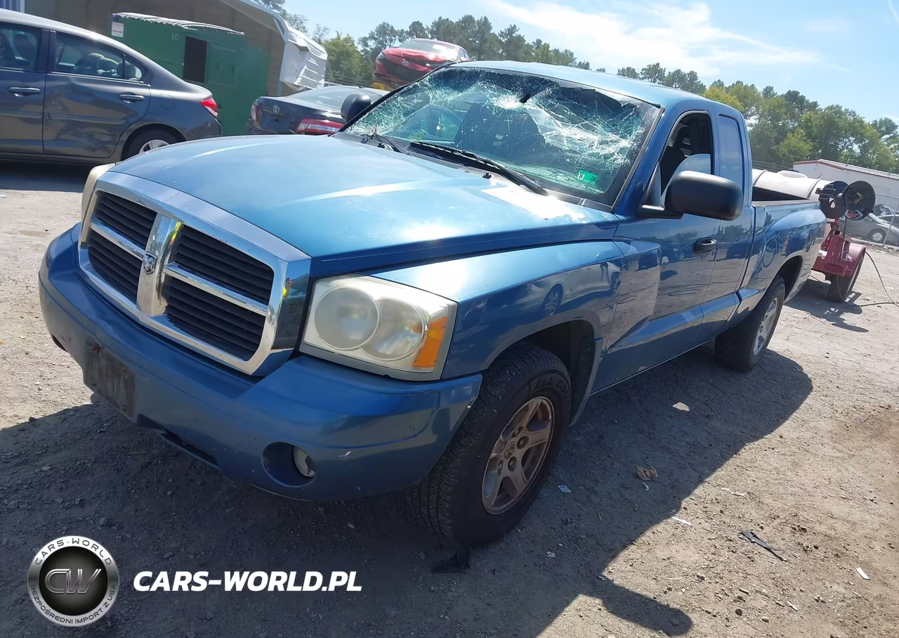 2006 Dodge Dakota Slt VIN:1D7HE42N16S592998 - 2