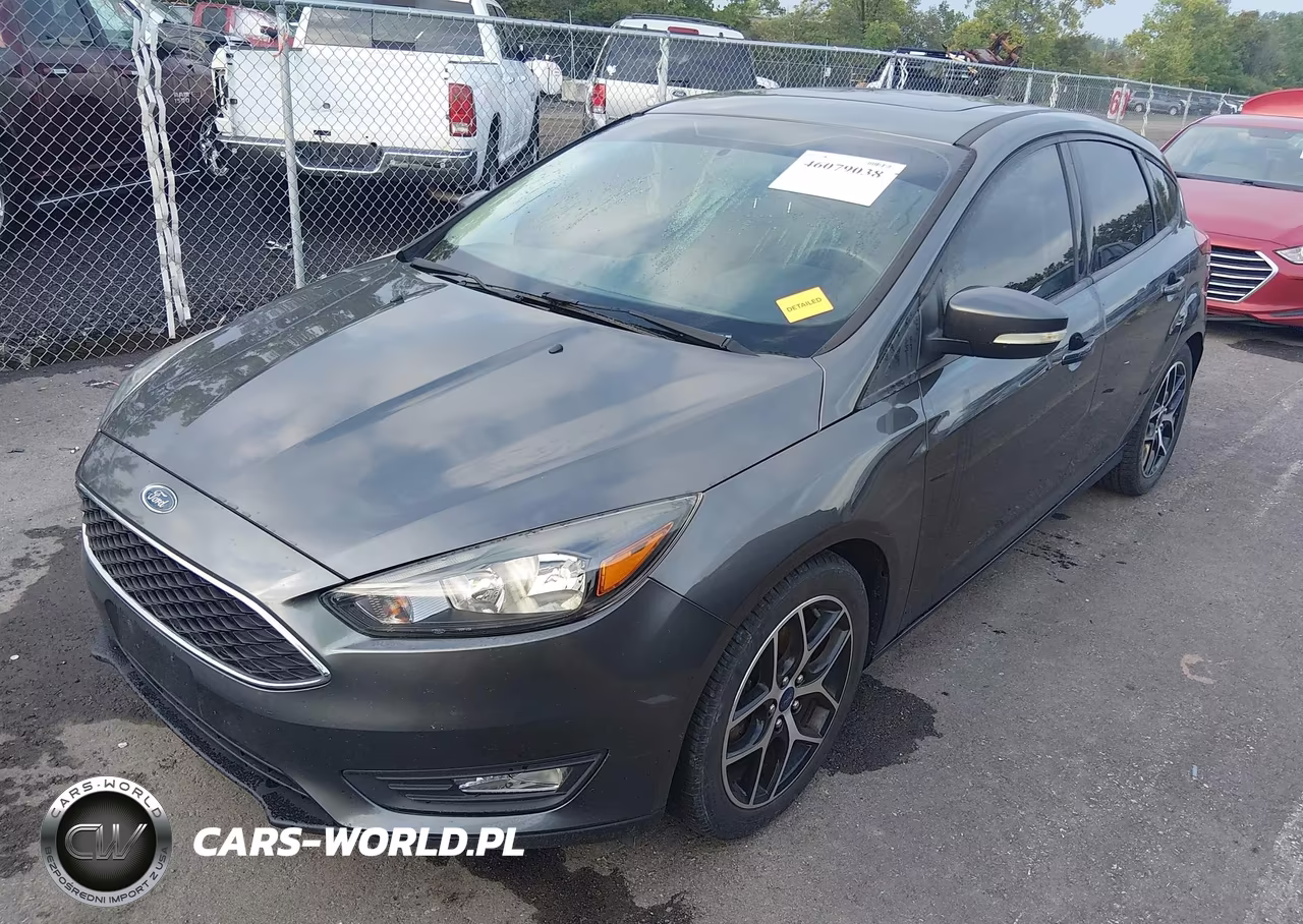 2018 Ford Focus Sel VIN:1FADP3M22JL209983 - 2