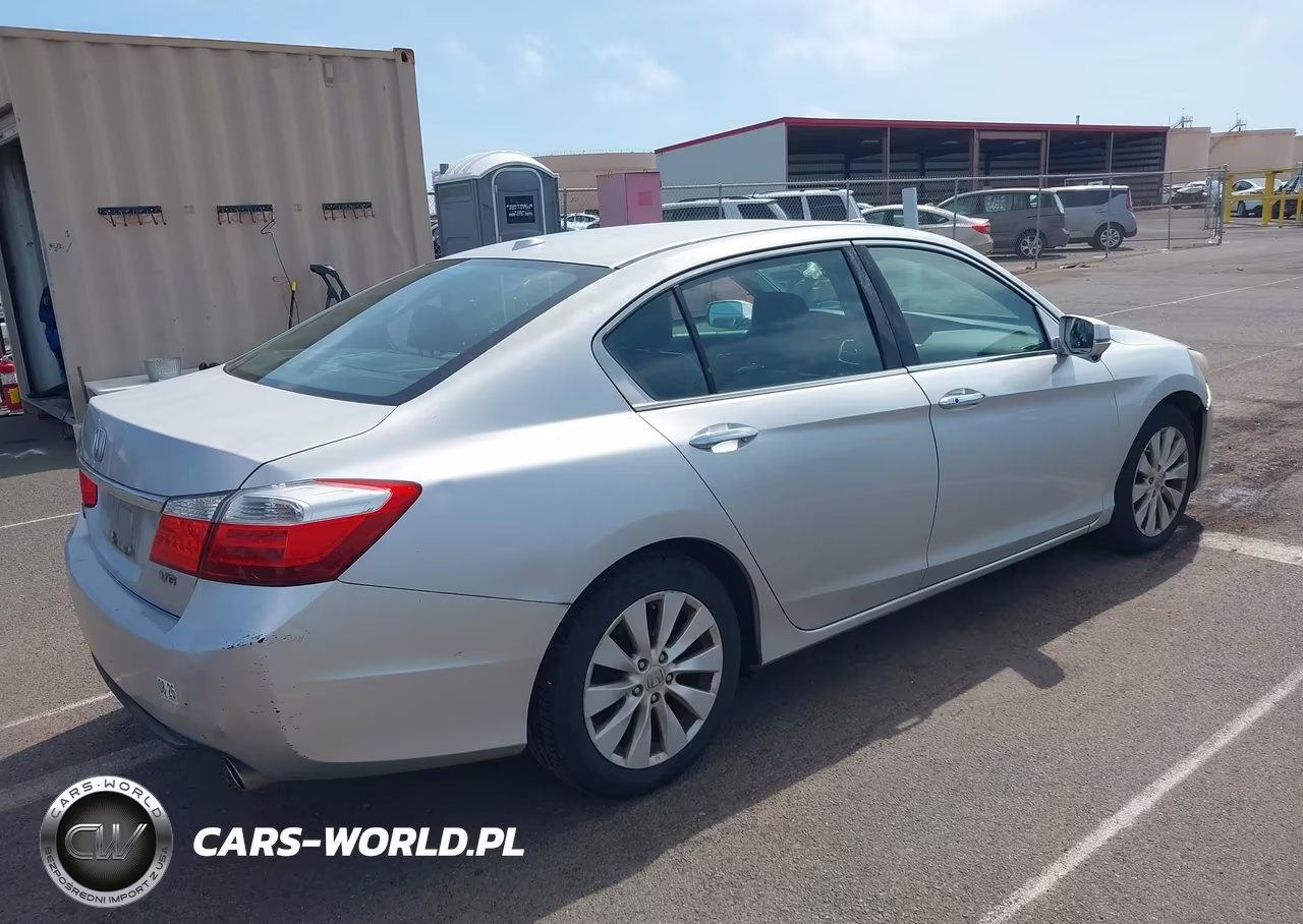 2013 Honda Accord Ex-L V-6 VIN:1HGCR3F86DA027819 - 4