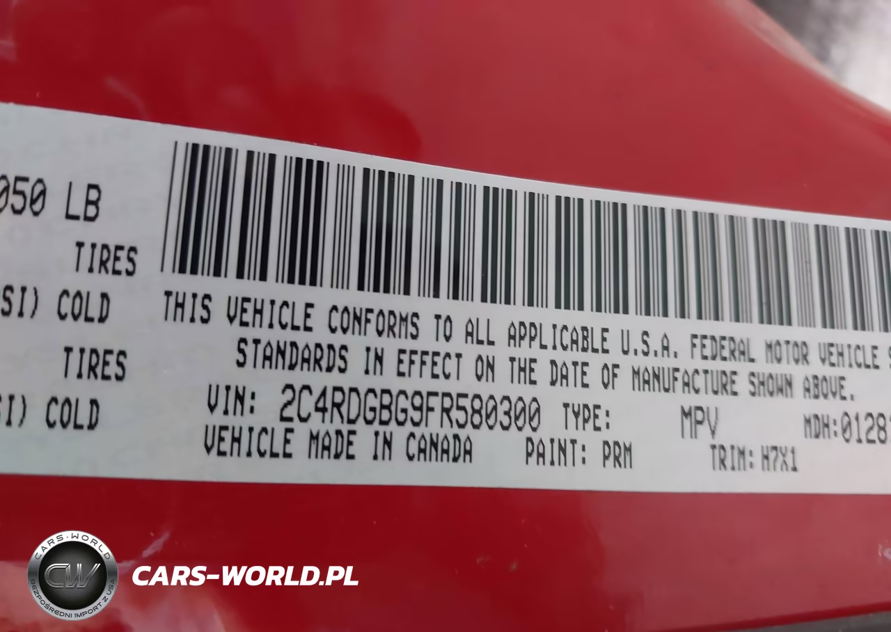 2015 Dodge Grand Caravan American Value Pkg VIN:2C4RDGBG9FR580300 - 9