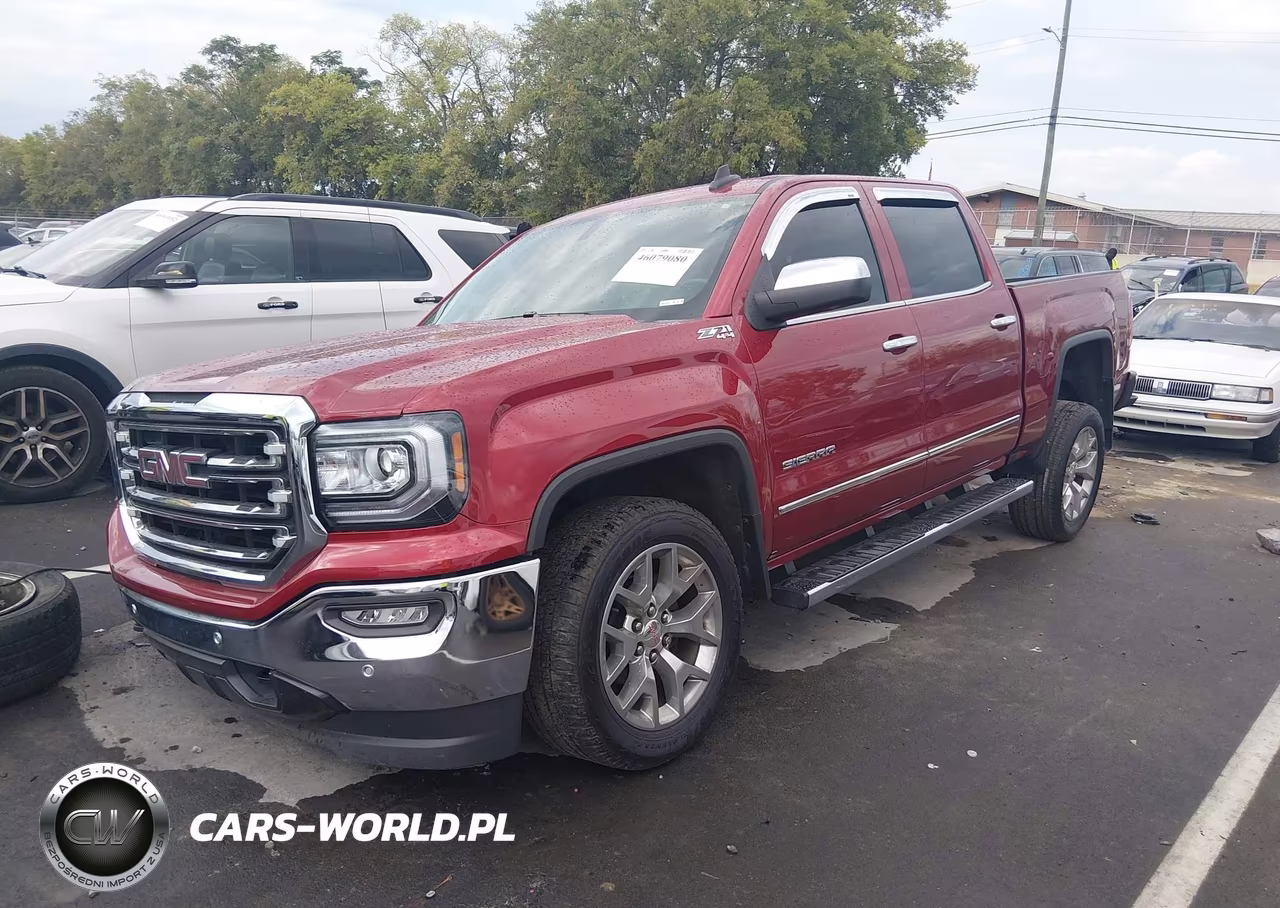 2018 GMC Sierra 1500 Slt VIN:3GTU2NECXJG632836 - 2