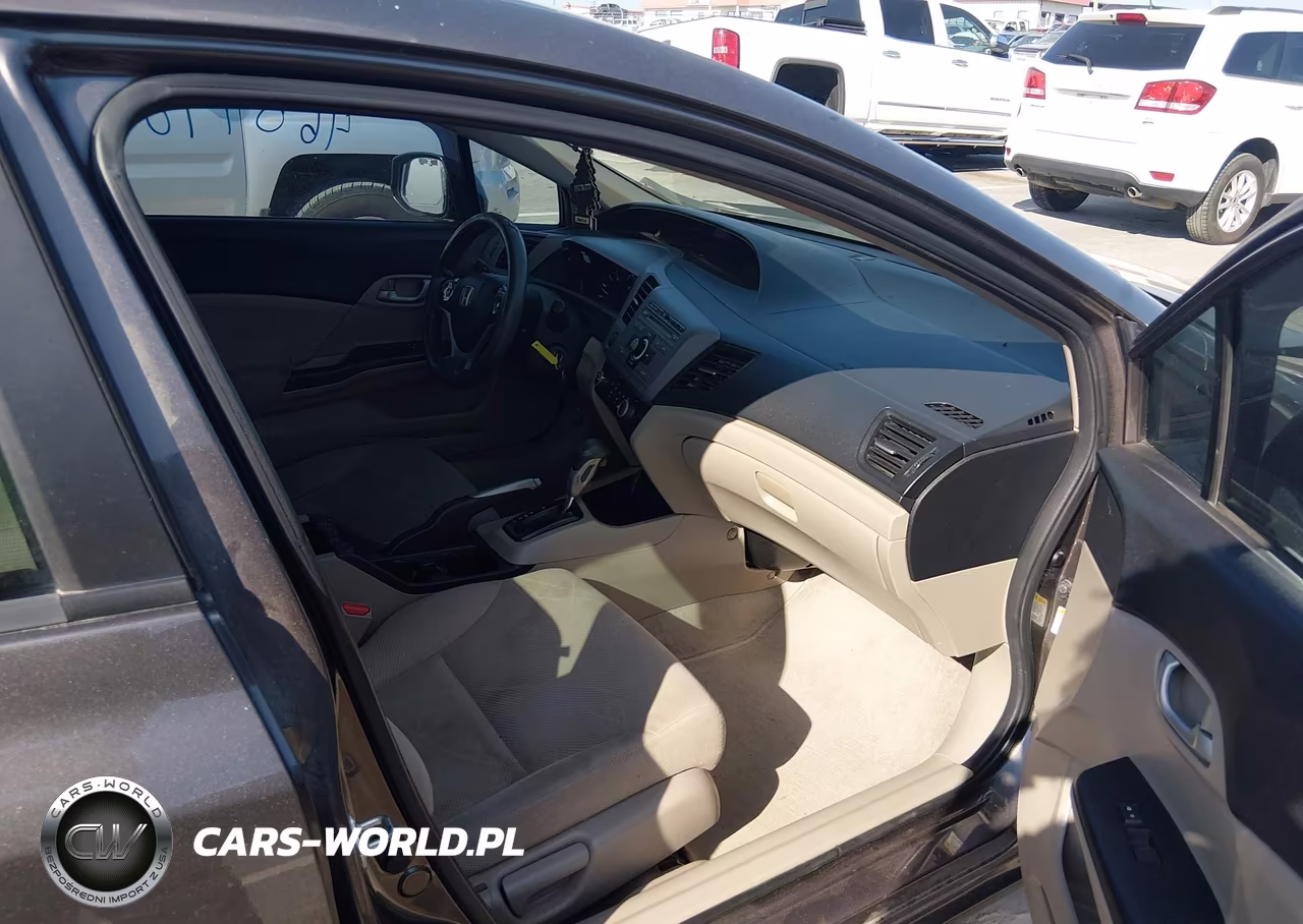 2012 Honda Civic Lx VIN:19XFB2F58CE005090 - 5
