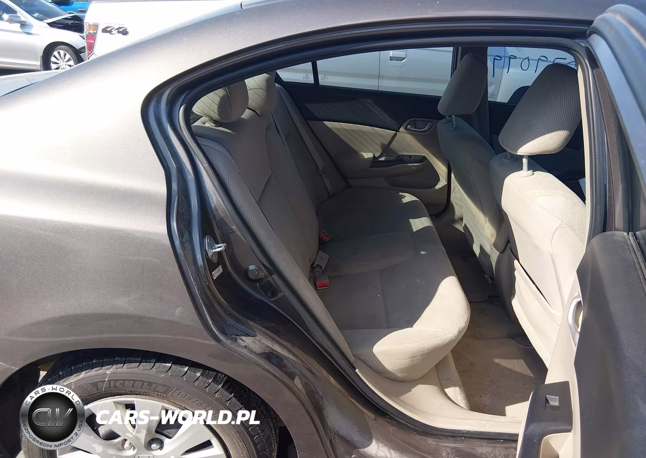 2012 Honda Civic Lx VIN:19XFB2F58CE005090 - 8