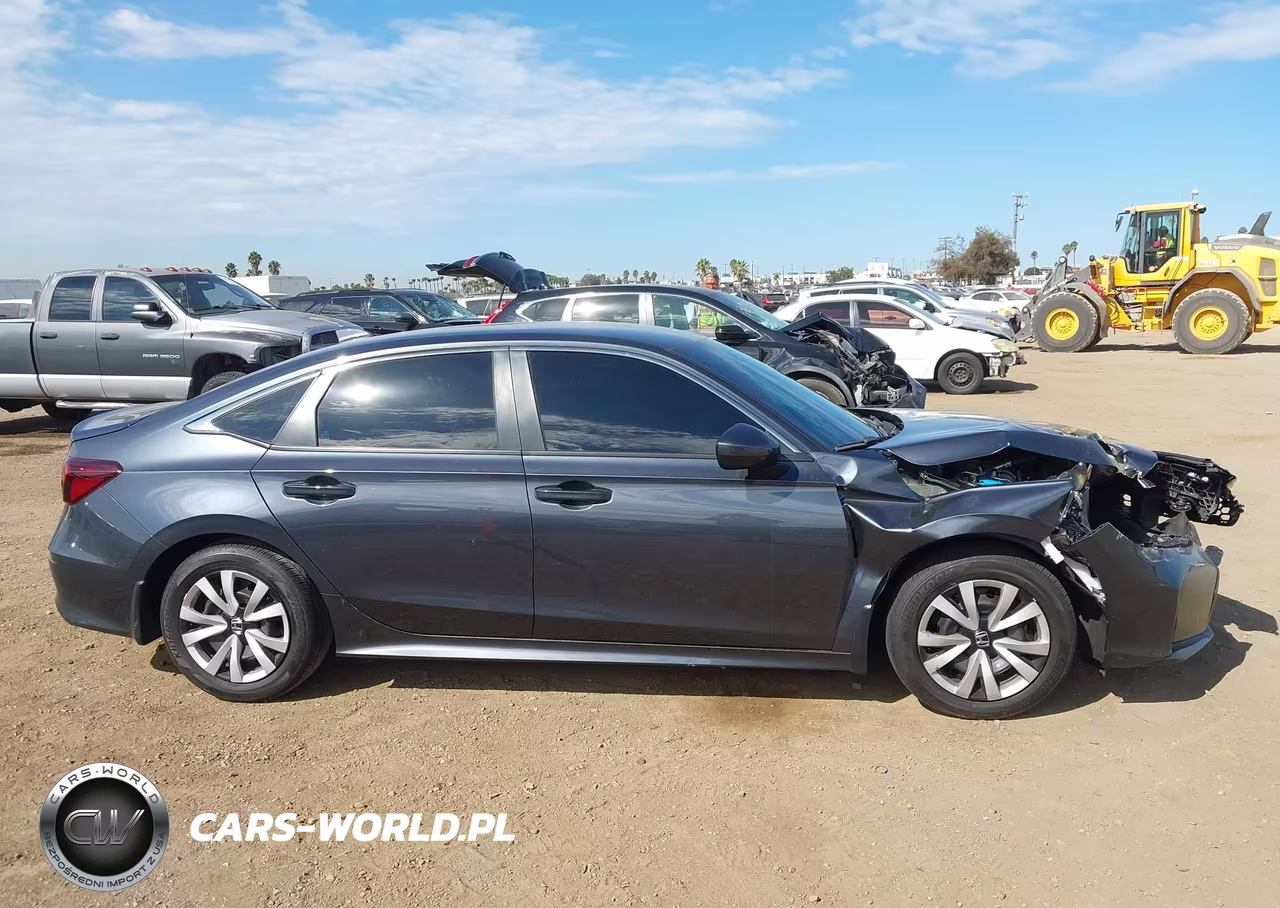 2025 Honda Civic Lx VIN:2HGFE2F2XSH582026 - 14