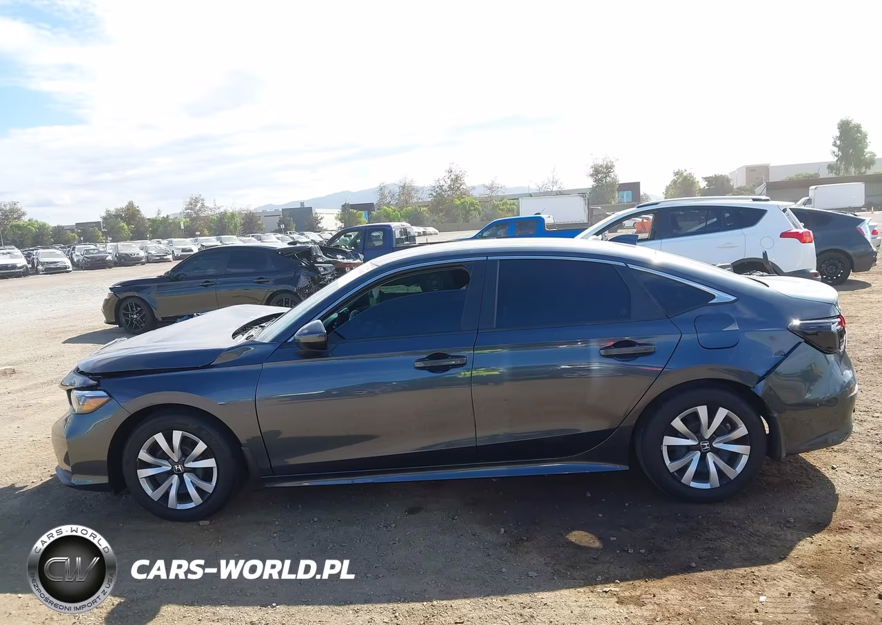 2025 Honda Civic Lx VIN:2HGFE2F2XSH582026 - 15