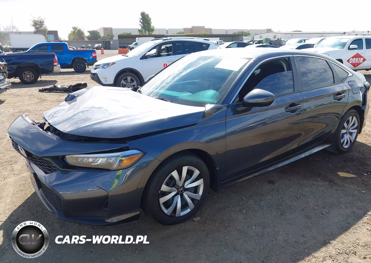 2025 Honda Civic Lx VIN:2HGFE2F2XSH582026 - 2