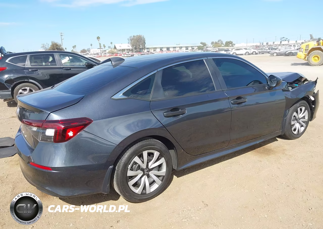 2025 Honda Civic Lx VIN:2HGFE2F2XSH582026 - 4