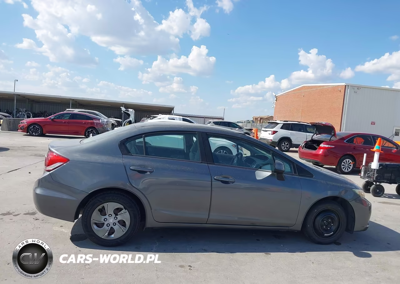2013 Honda Civic Lx VIN:19XFB2F56DE004148 - 13