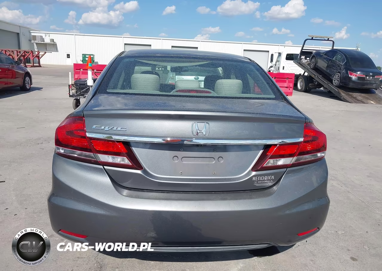 2013 Honda Civic Lx VIN:19XFB2F56DE004148 - 16