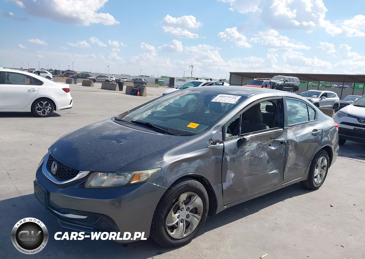 2013 Honda Civic Lx VIN:19XFB2F56DE004148 - 2