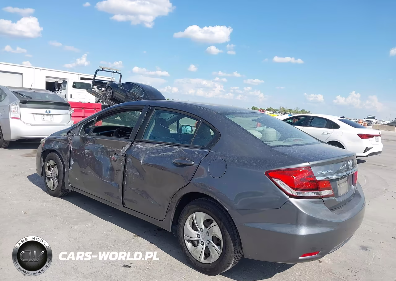 2013 Honda Civic Lx VIN:19XFB2F56DE004148 - 3