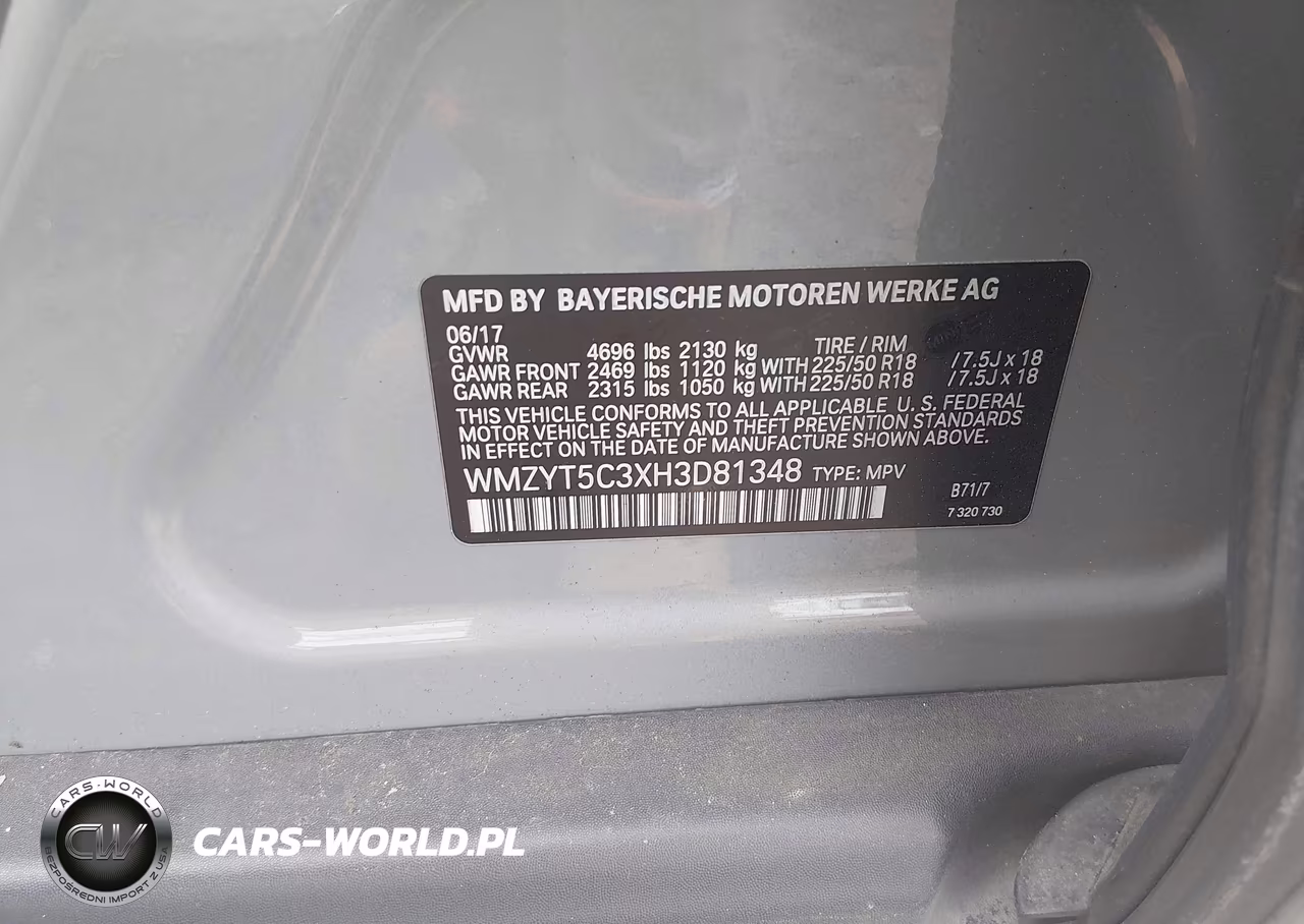 2017 Mini Countryman Cooper S VIN:WMZYT5C3XH3D81348 - 9