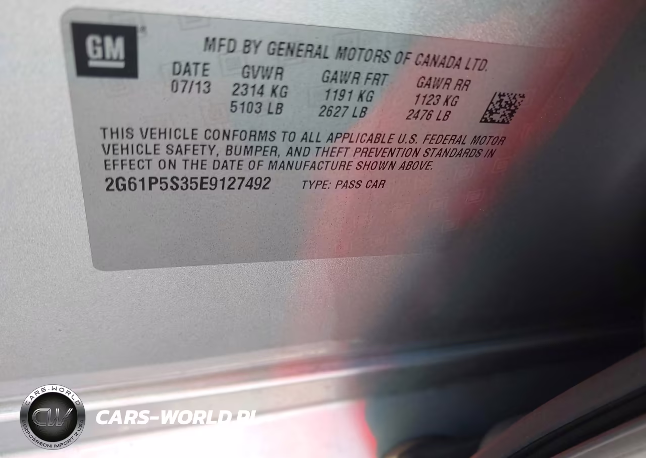 2014 Cadillac Xts Premium VIN:2G61P5S35E9127492 - 9