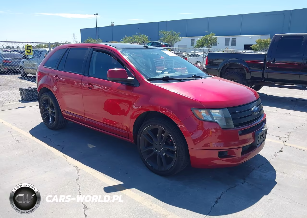 2010 Ford Edge Sport VIN:2FMDK3AC1ABA01384 - 1
