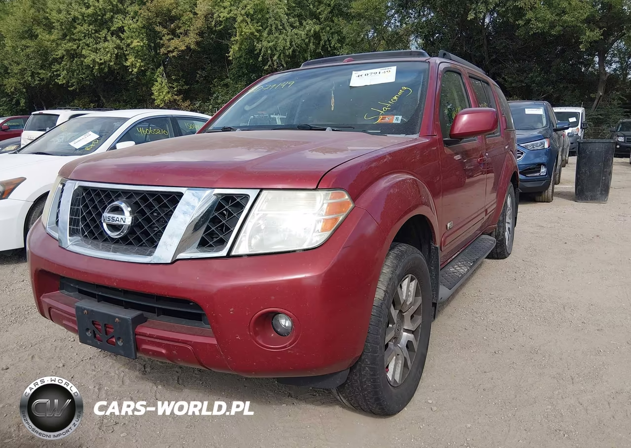 2008 Nissan Pathfinder Se V8 VIN:5N1BR18B18C603653 - 2