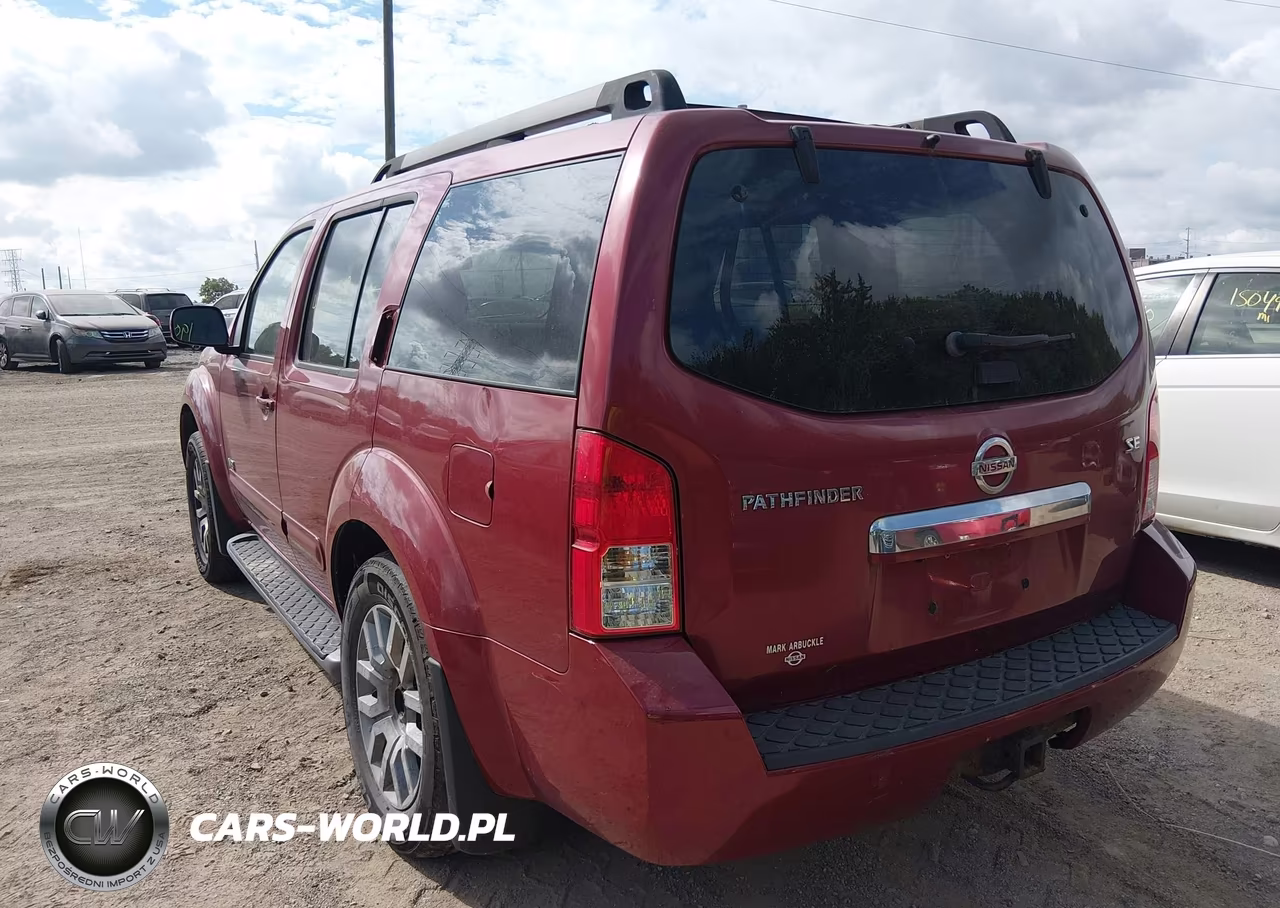 2008 Nissan Pathfinder Se V8 VIN:5N1BR18B18C603653 - 3
