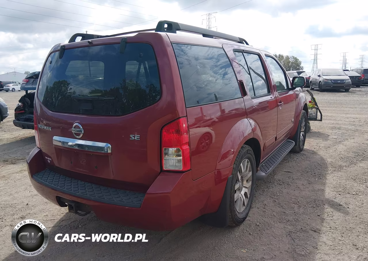 2008 Nissan Pathfinder Se V8 VIN:5N1BR18B18C603653 - 4
