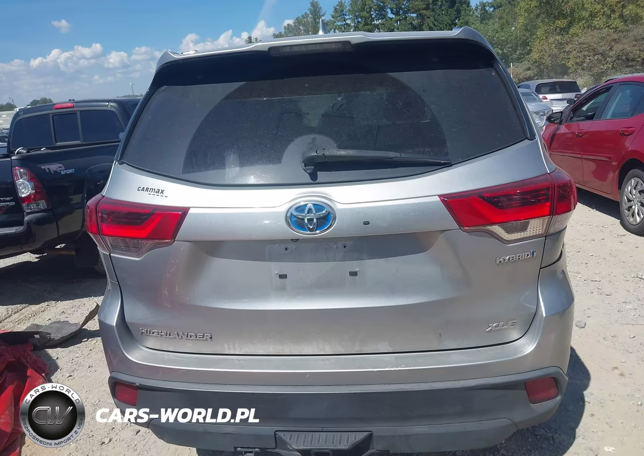 2019 Toyota Highlander Hybrid Xle VIN:5TDJGRFH3KS066897 - 16