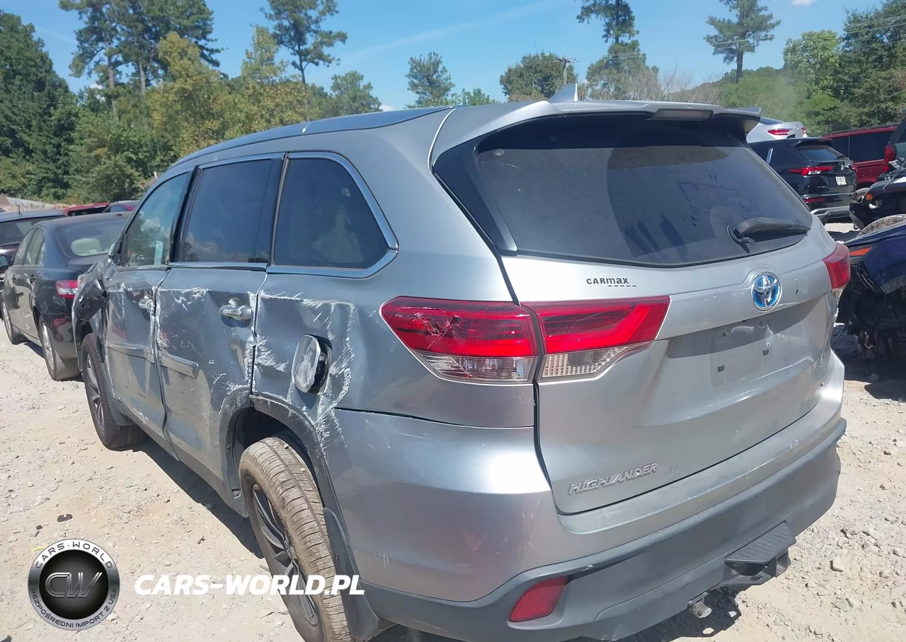 2019 Toyota Highlander Hybrid Xle VIN:5TDJGRFH3KS066897 - 3