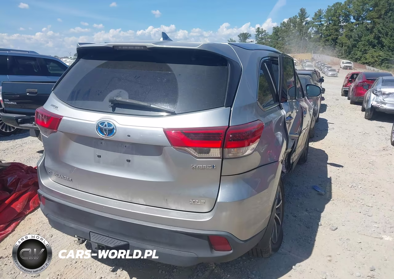 2019 Toyota Highlander Hybrid Xle VIN:5TDJGRFH3KS066897 - 4