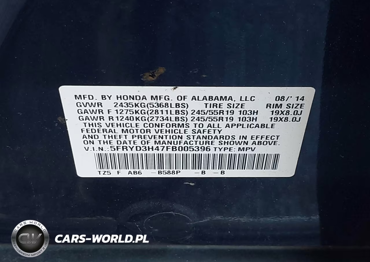 2015 Acura Mdx Technology Package VIN:5FRYD3H47FB005396 - 9