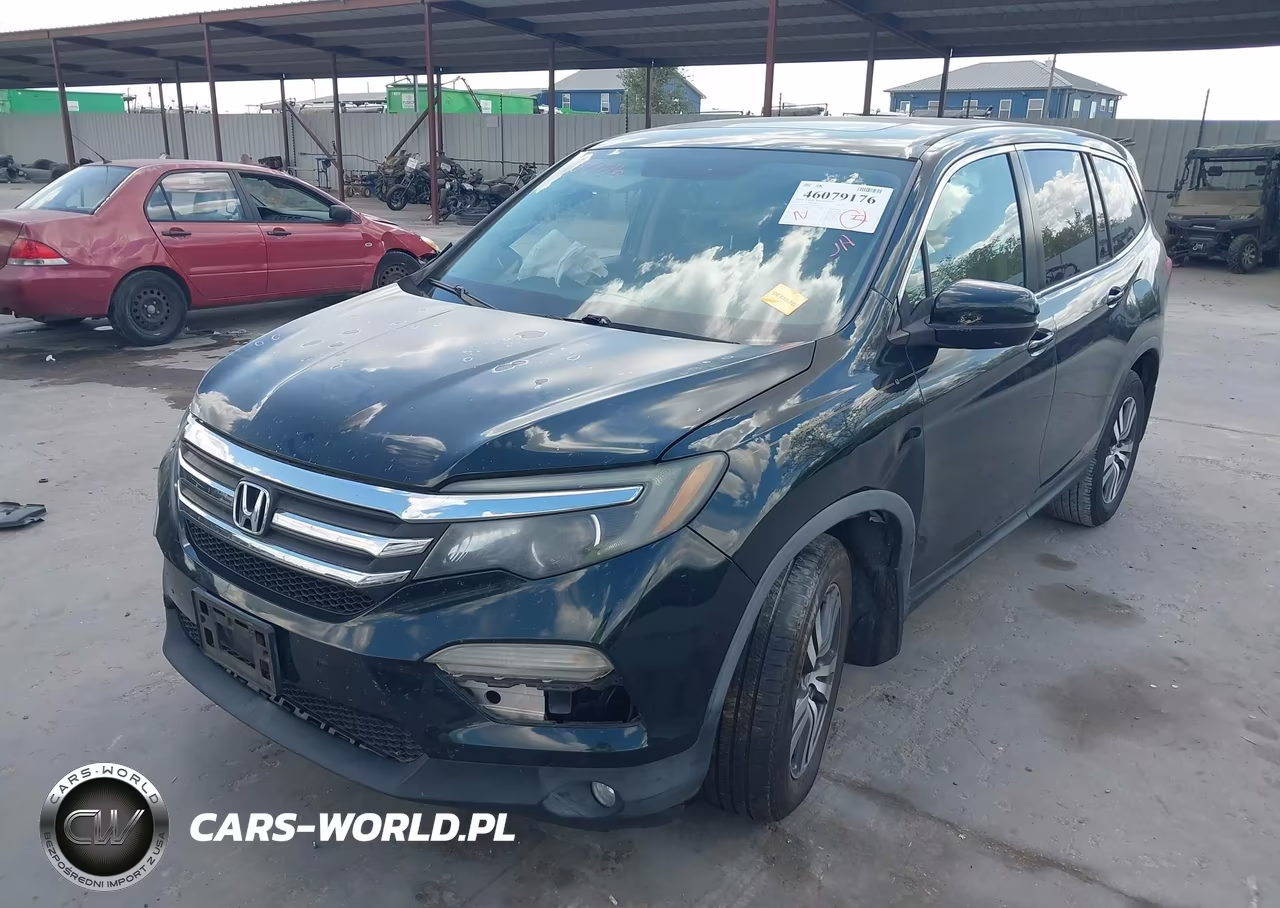 2016 Honda Pilot Ex-L VIN:5FNYF5H86GB054195 - 2