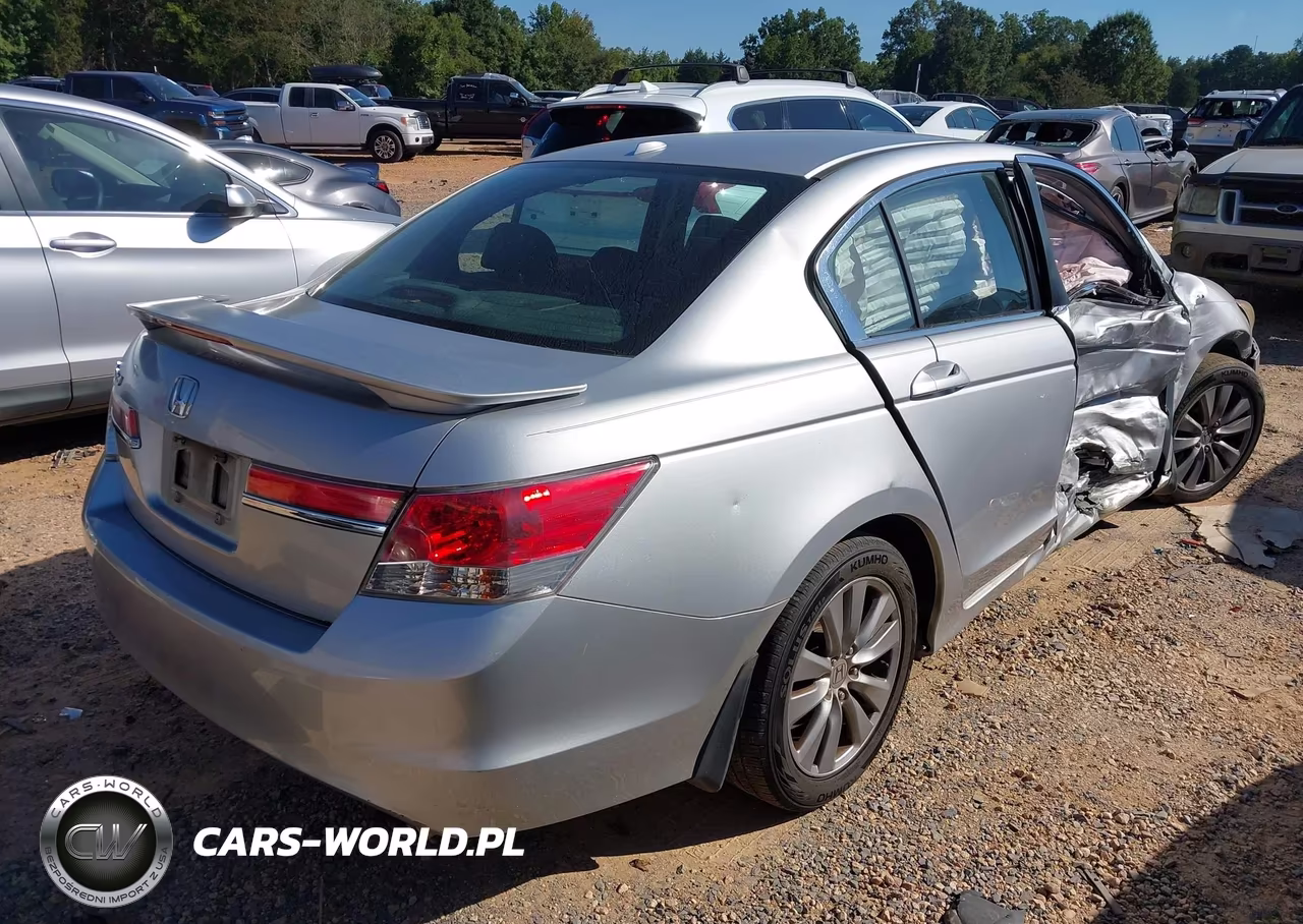 2012 Honda Accord 2.4 Ex-L VIN:1HGCP2F80CA070616 - 4