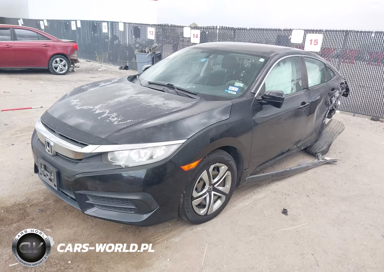 2017 Honda Civic Lx VIN:19XFC2F58HE035680 - 2
