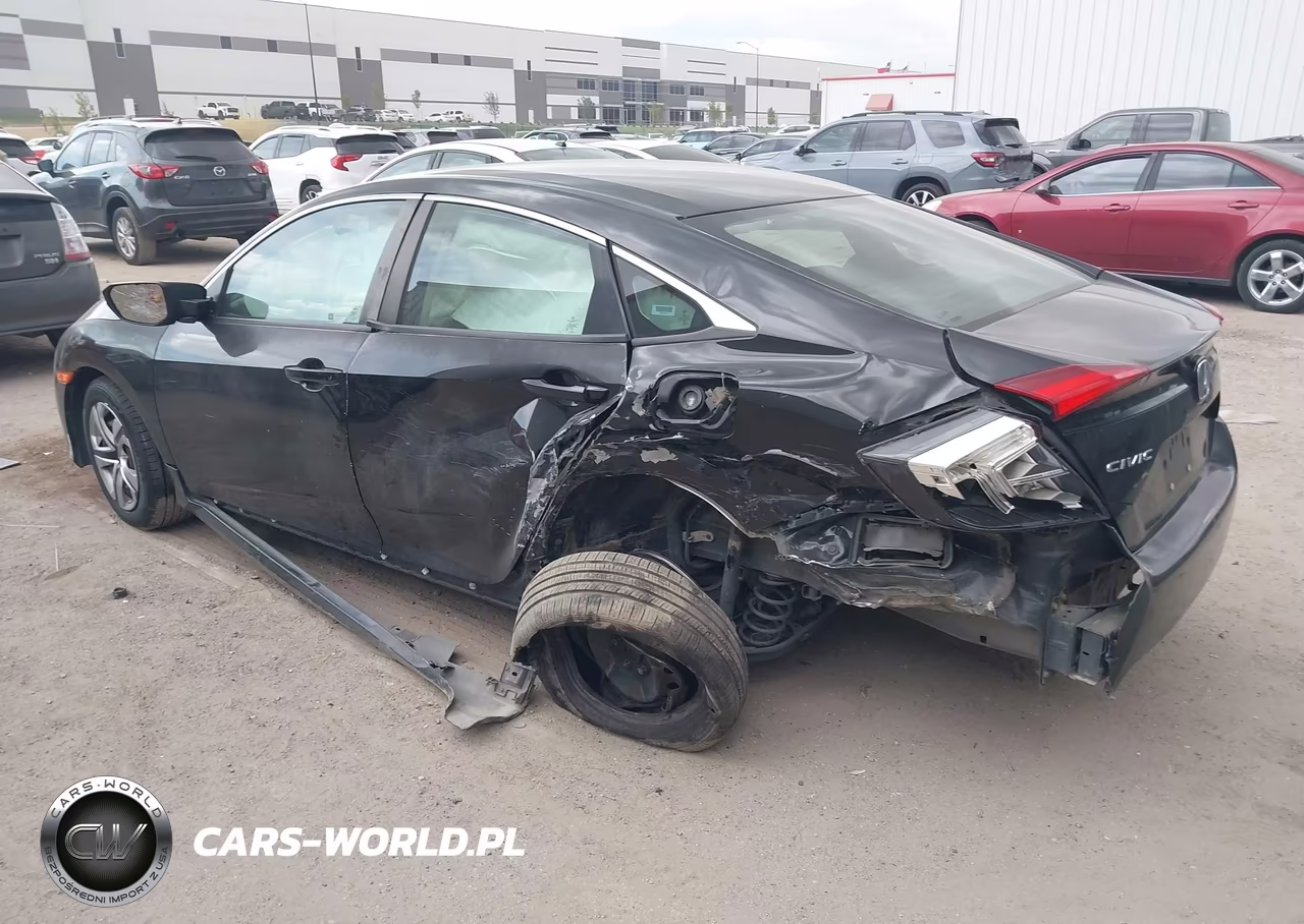 2017 Honda Civic Lx VIN:19XFC2F58HE035680 - 3