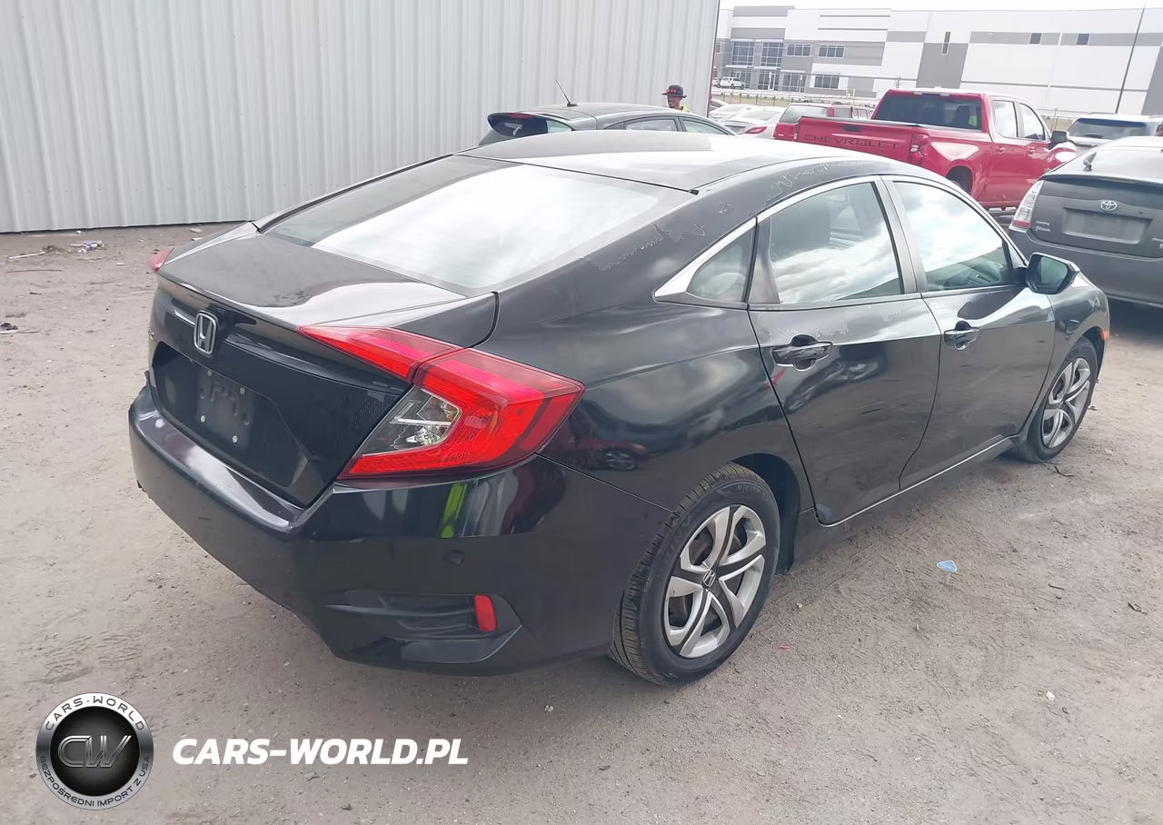 2017 Honda Civic Lx VIN:19XFC2F58HE035680 - 4