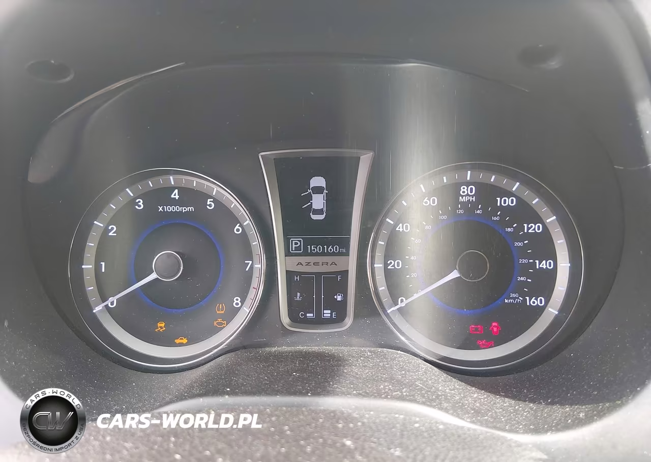 2013 Hyundai Azera VIN:KMHFH4JG3DA198221 - 7