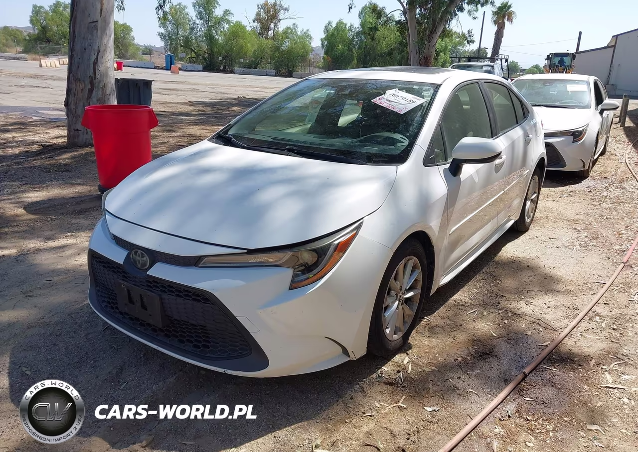 2020 Toyota Corolla Le VIN:JTDHPRAE2LJ035313 - 2