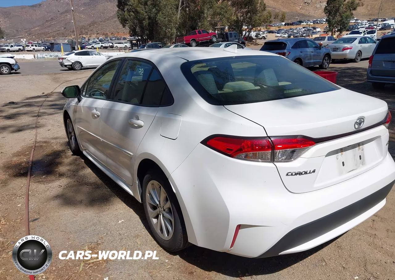 2020 Toyota Corolla Le VIN:JTDHPRAE2LJ035313 - 3