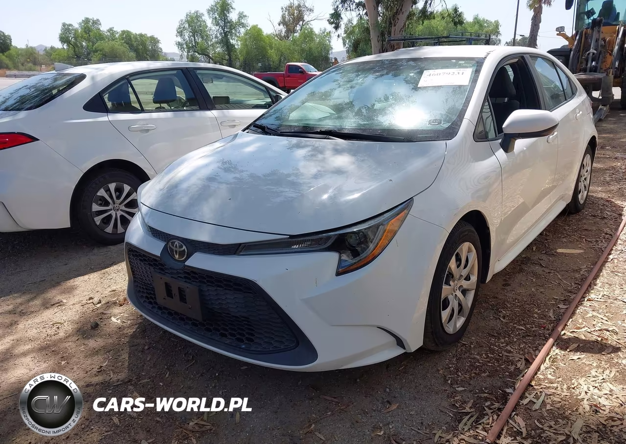 2020 Toyota Corolla Le VIN:5YFEPRAE6LP057958 - 2
