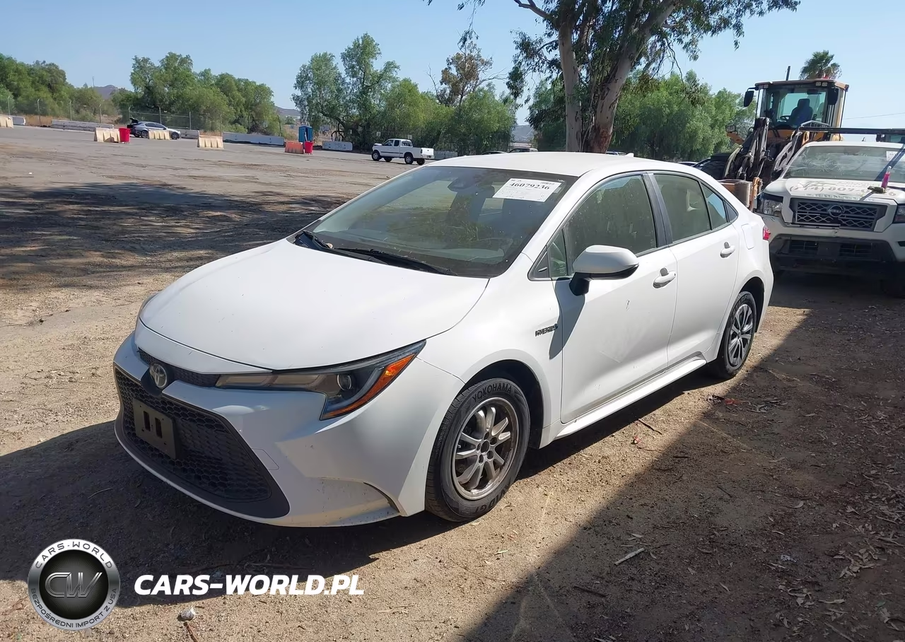 2021 Toyota Corolla Hybrid Le VIN:JTDEAMDE7MJ034033 - 2