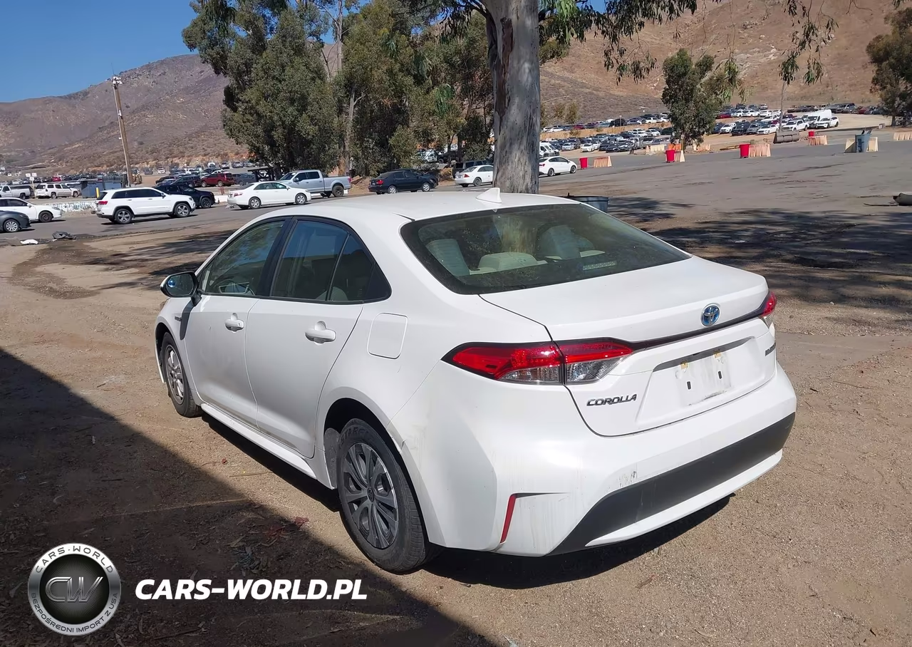 2021 Toyota Corolla Hybrid Le VIN:JTDEAMDE7MJ034033 - 3