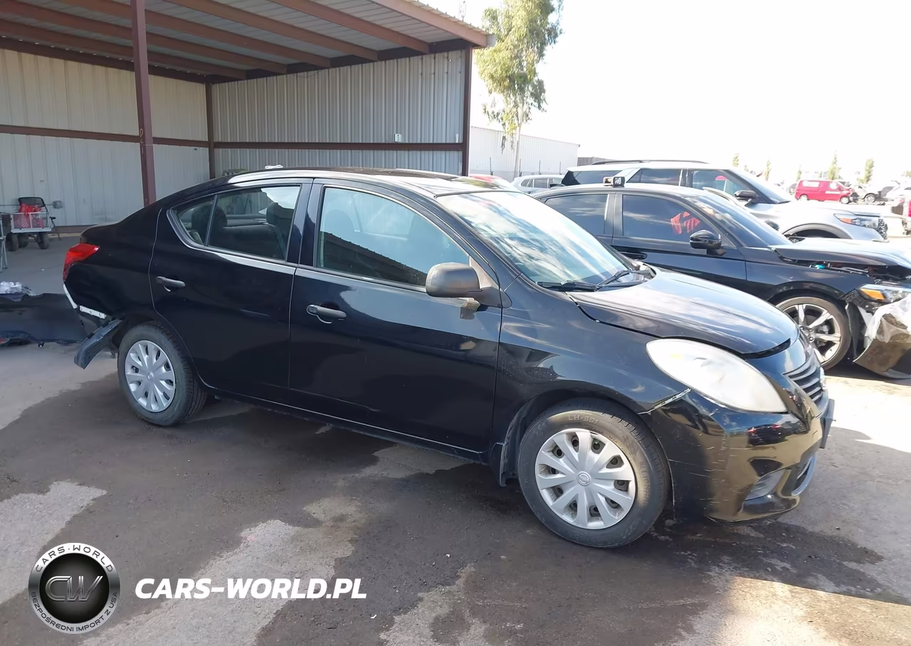 2014 Nissan Versa 1.6 S VIN:3N1CN7AP4EL858233 - 1