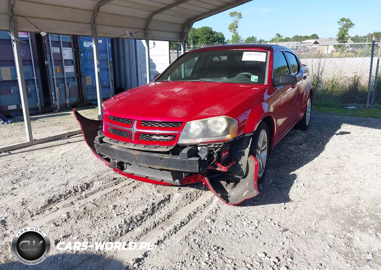 2014 Dodge Avenger Se VIN:1C3CDZAB7EN149445 - 2
