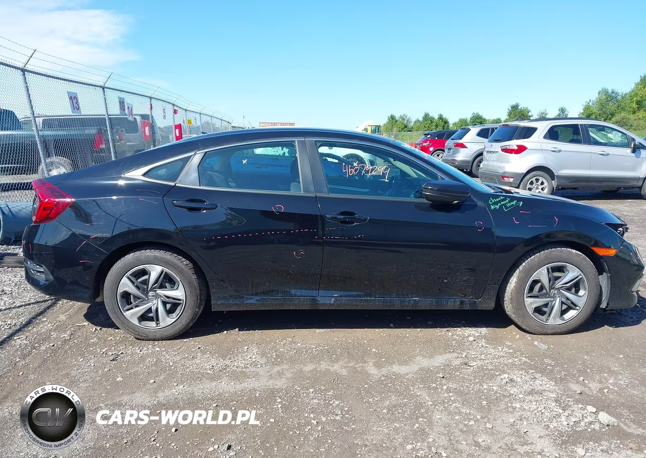 2020 Honda Civic Lx VIN:2HGFC2F67LH578445 - 14