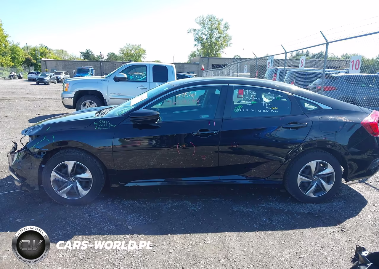 2020 Honda Civic Lx VIN:2HGFC2F67LH578445 - 15