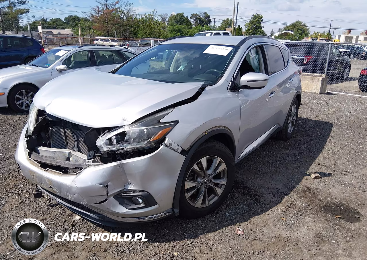 2018 Nissan Murano Sv VIN:5N1AZ2MH9JN138643 - 2