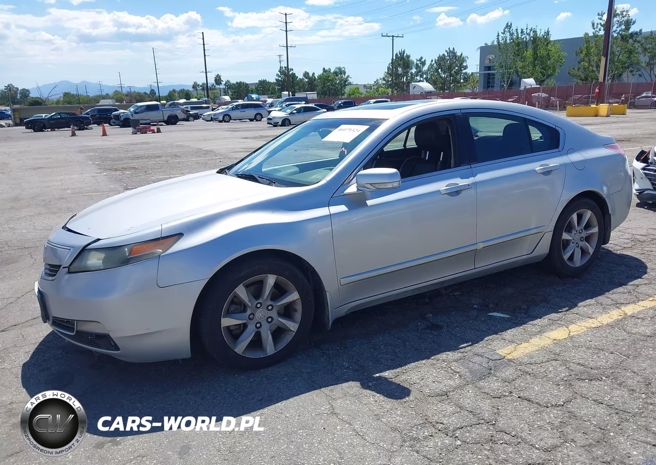 2014 Acura Tl 3.5 VIN:19UUA8F21EA009038 - 2