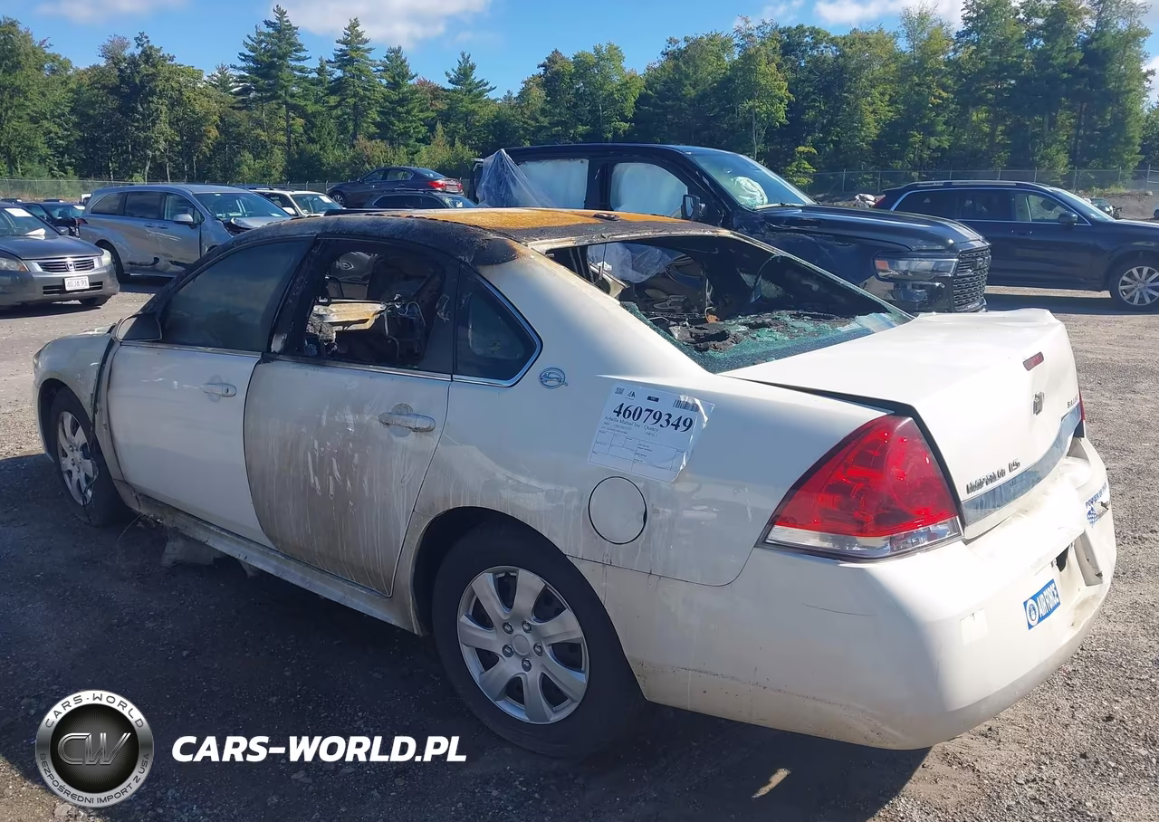 2009 Chevrolet Impala Ls VIN:2G1WB57N991192984 - 3