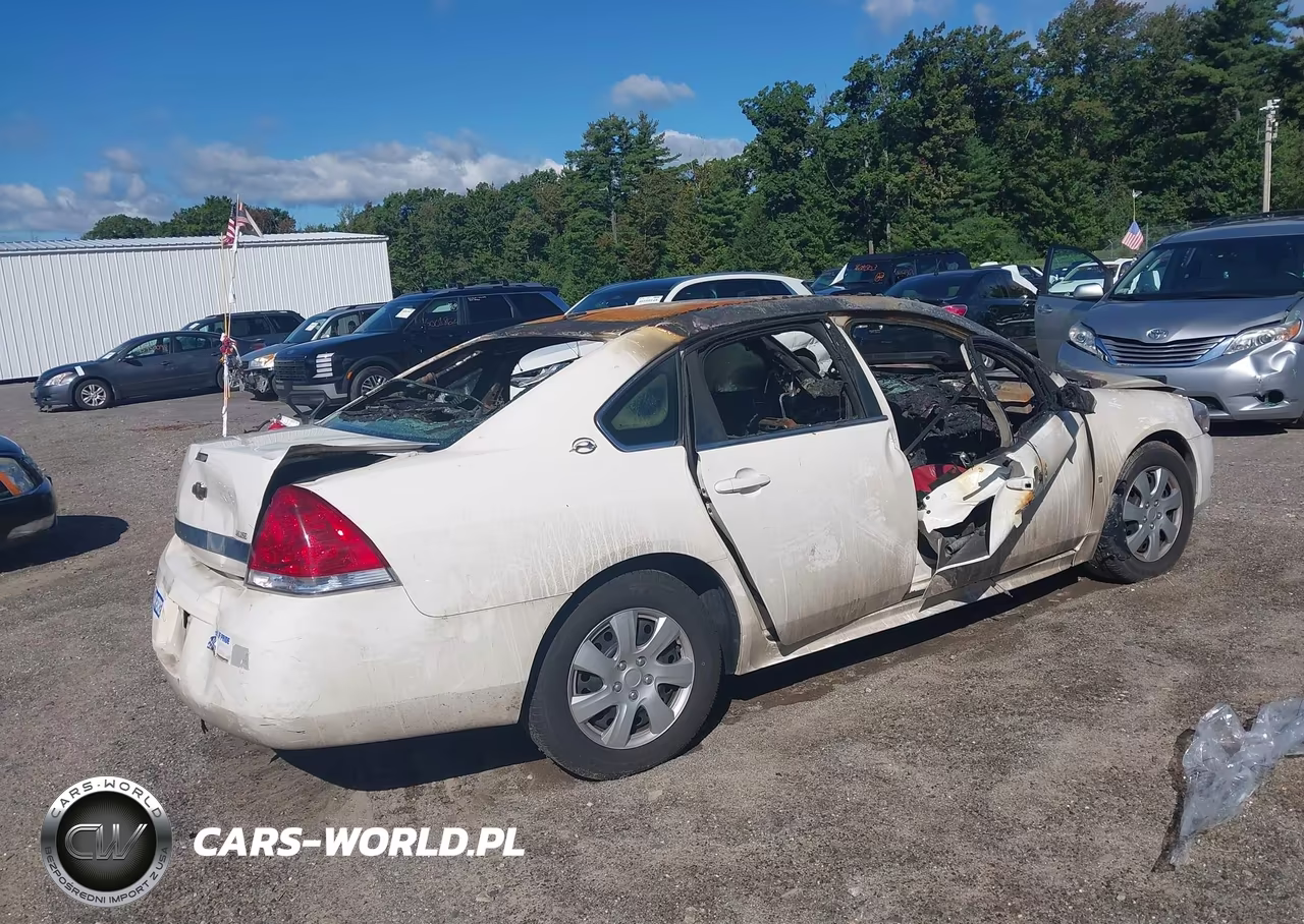 2009 Chevrolet Impala Ls VIN:2G1WB57N991192984 - 4