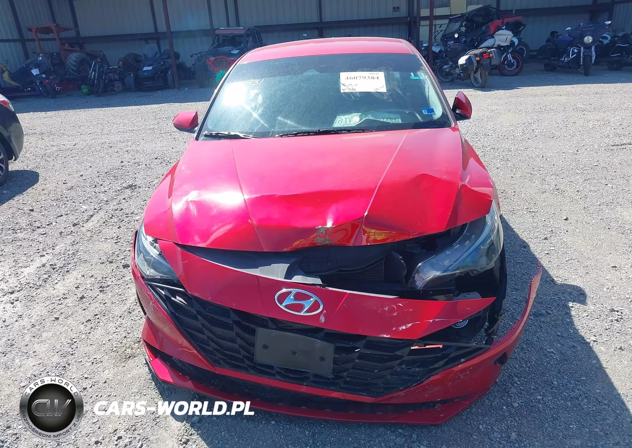 2021 Hyundai Elantra Sel VIN:5NPLM4AG8MH027637 - 12