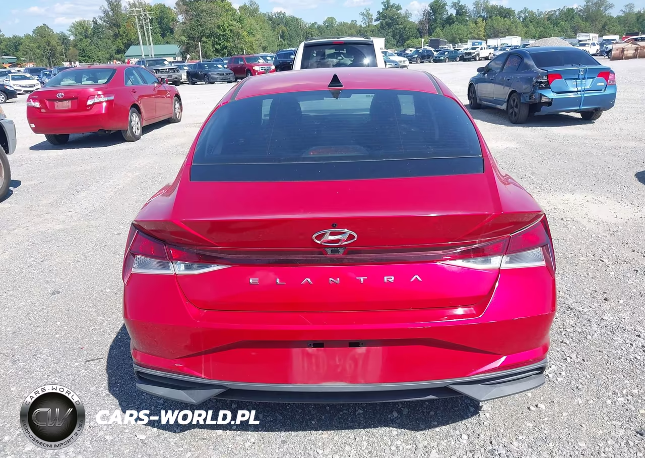 2021 Hyundai Elantra Sel VIN:5NPLM4AG8MH027637 - 16