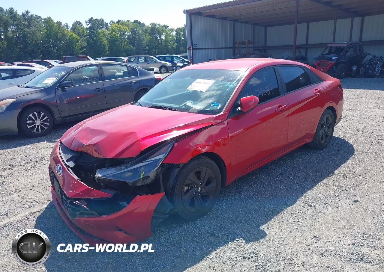 2021 Hyundai Elantra Sel VIN:5NPLM4AG8MH027637 - 2